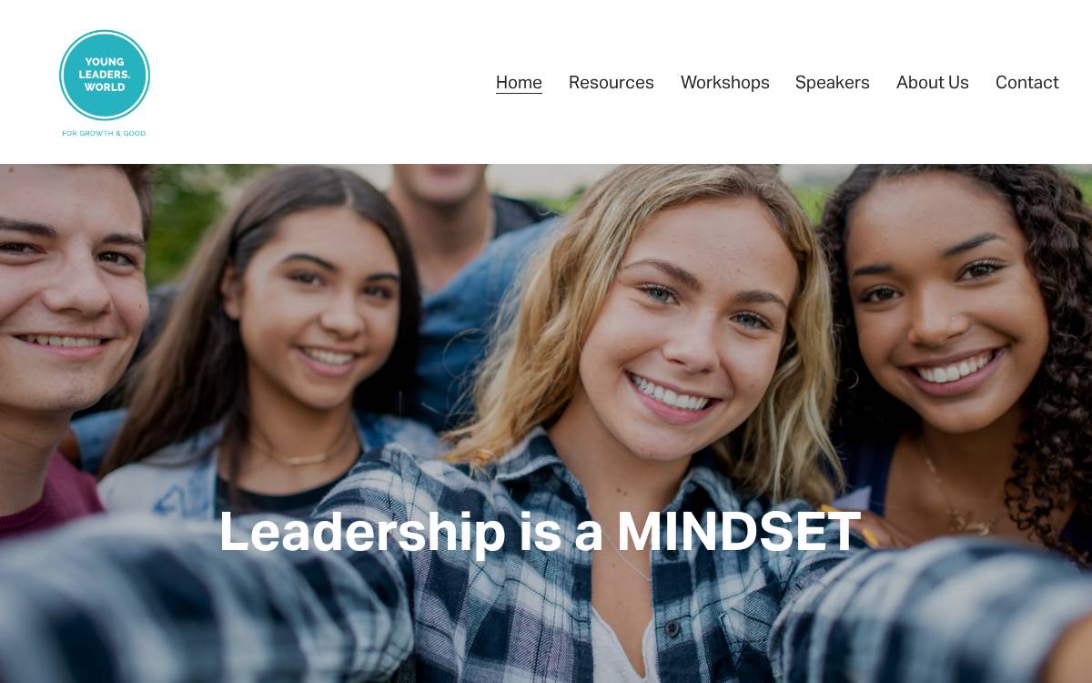 Youngleaders website preview