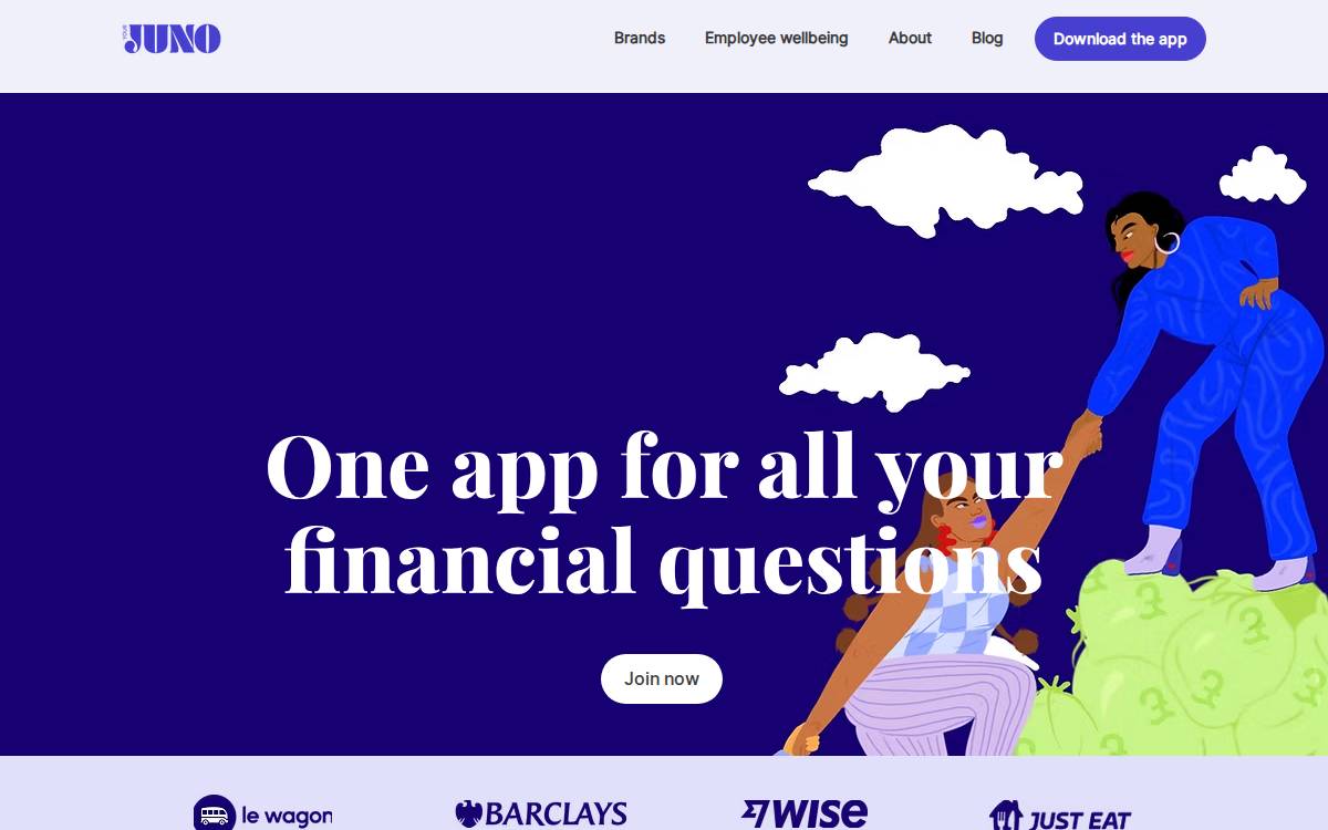 Your Juno website preview