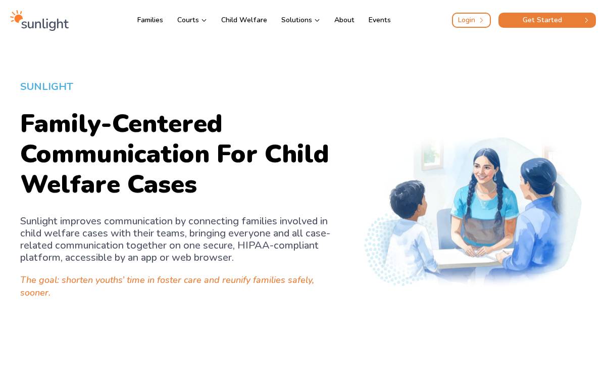 Your Case Plan website preview