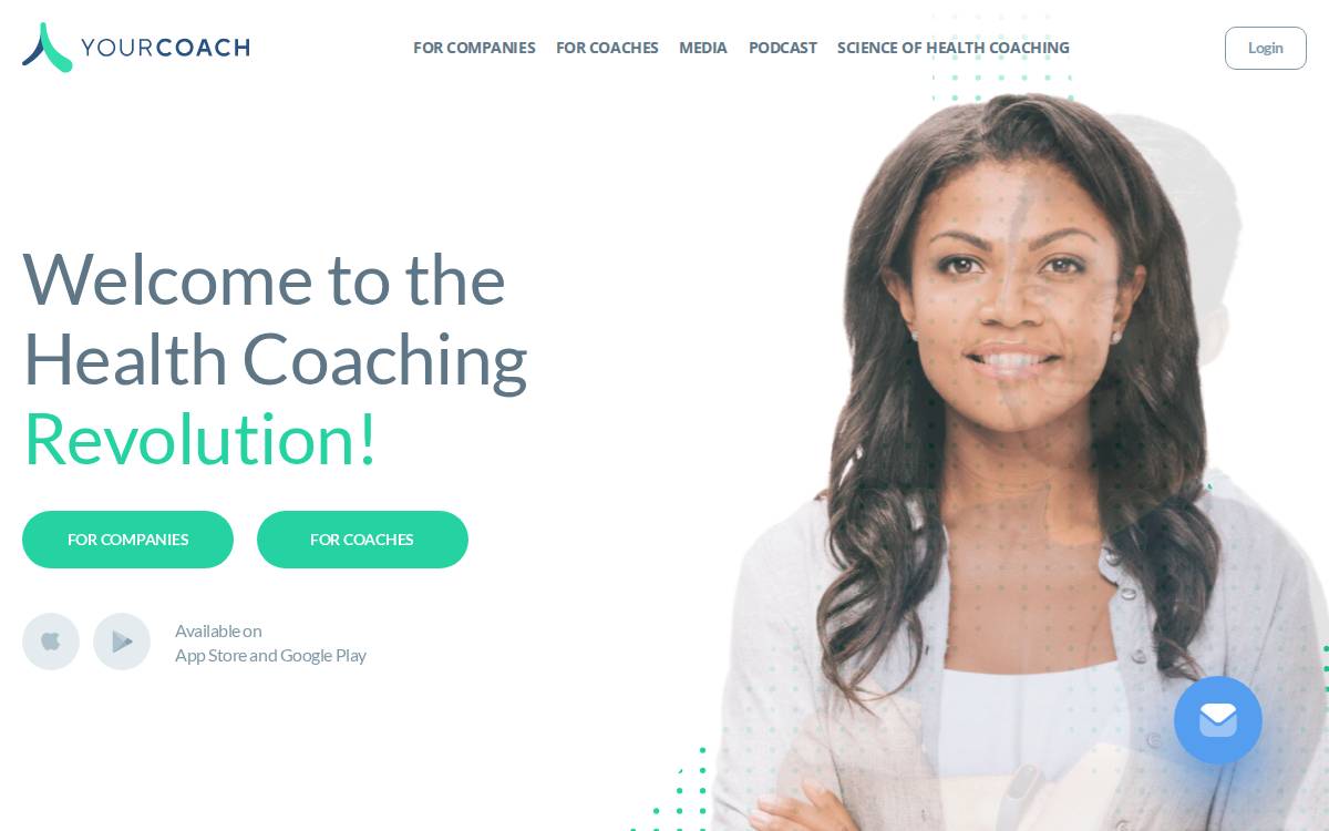 YourCoach website preview