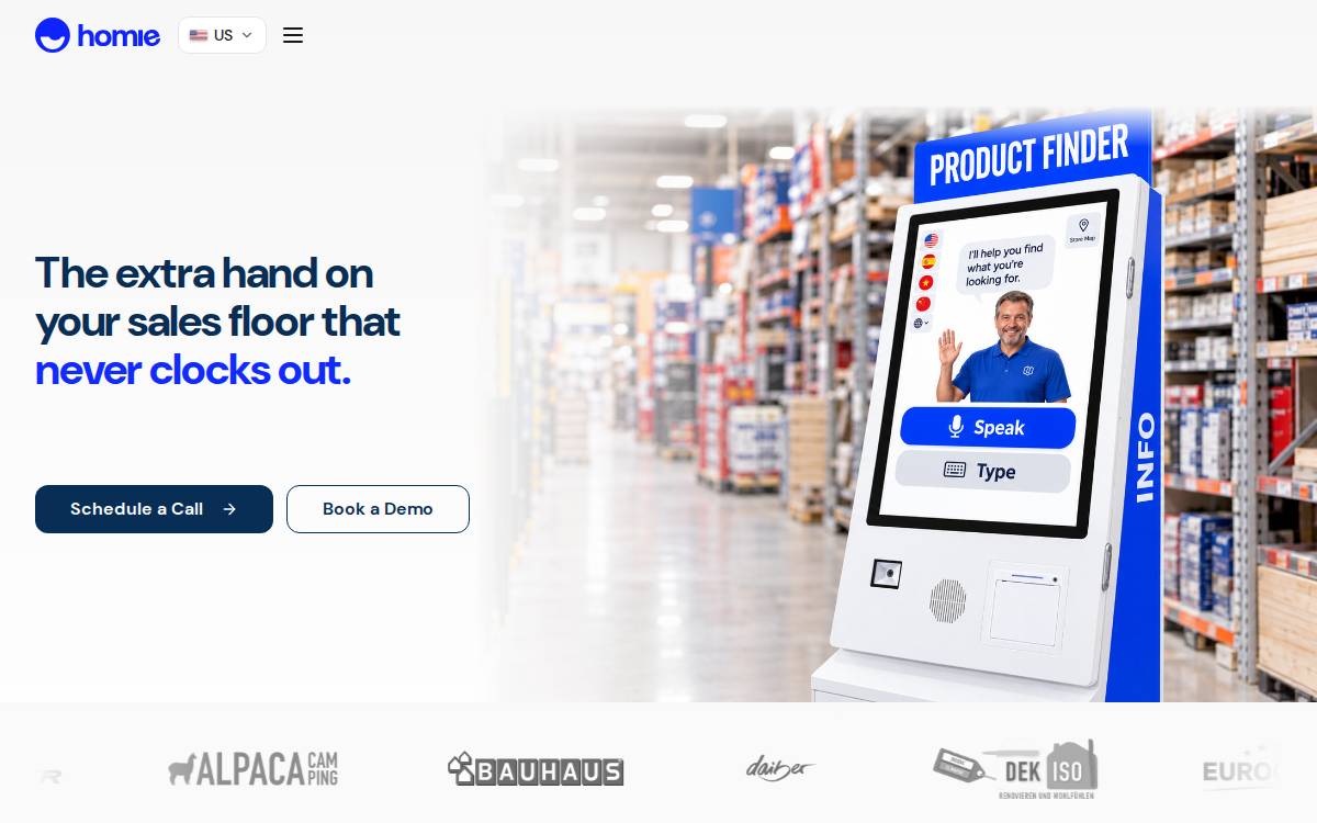 Yourhomie website preview