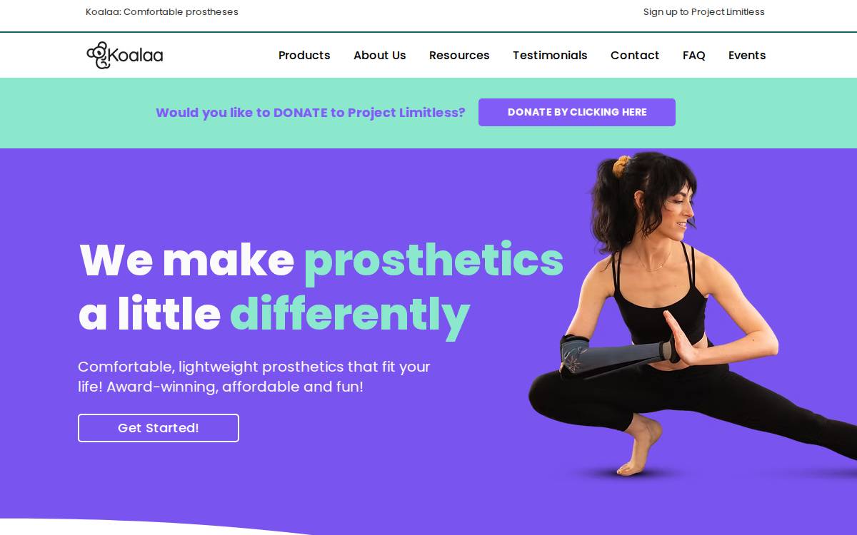 Yourkoalaa website preview