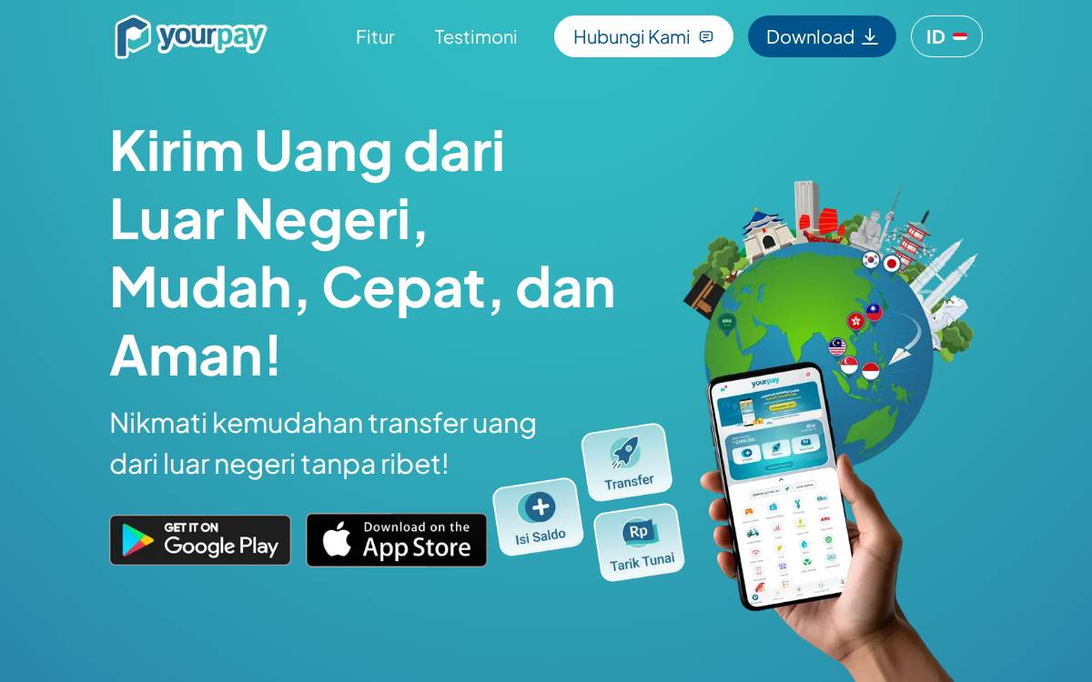 Yourpay website preview