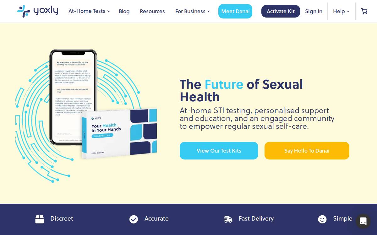 Yoxly website preview