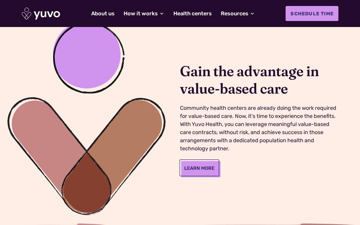 Yuvo website preview