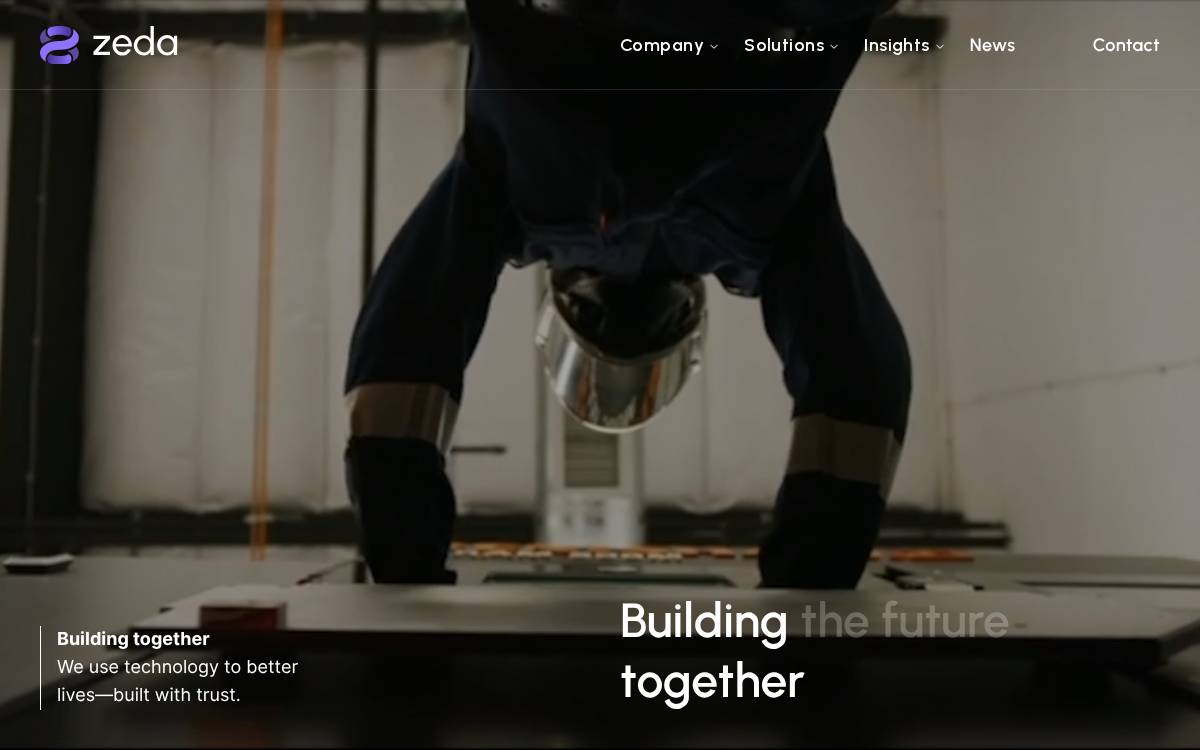 Z8A website preview