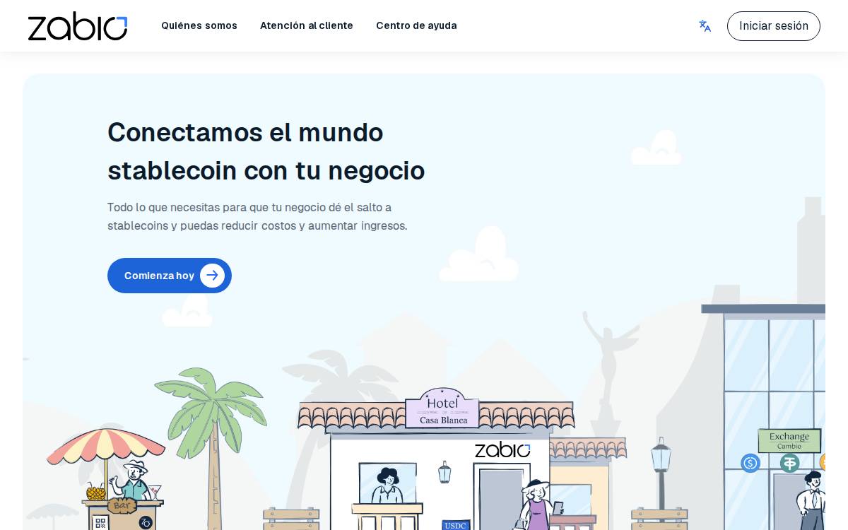 Zabio website preview