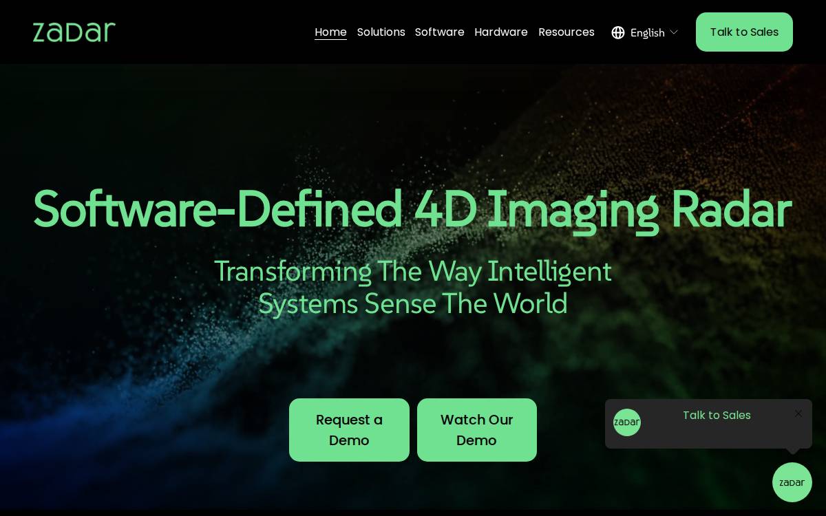 Zadar Labs website preview