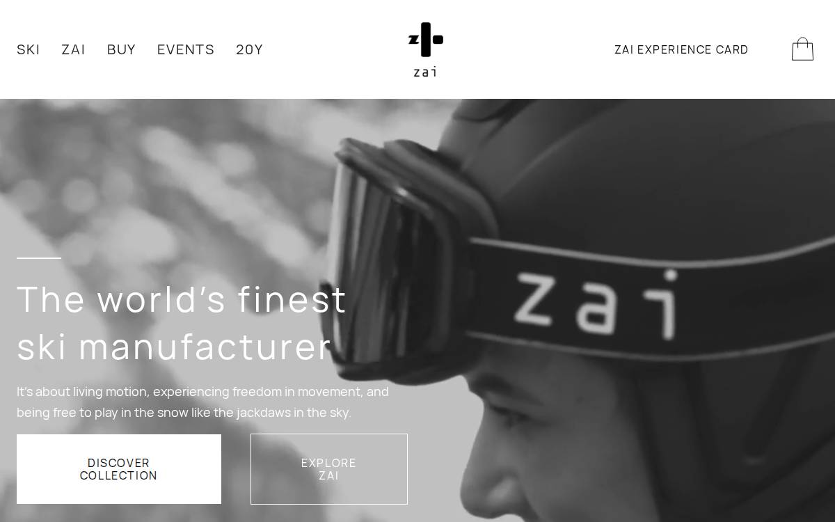 Zai website preview