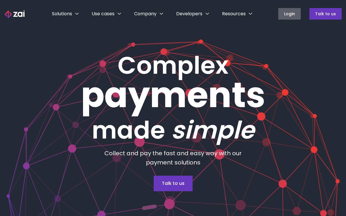 Zai website preview