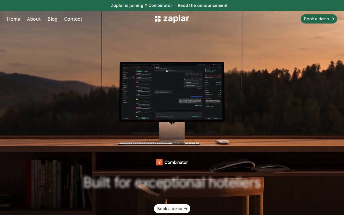 Zaplar website preview
