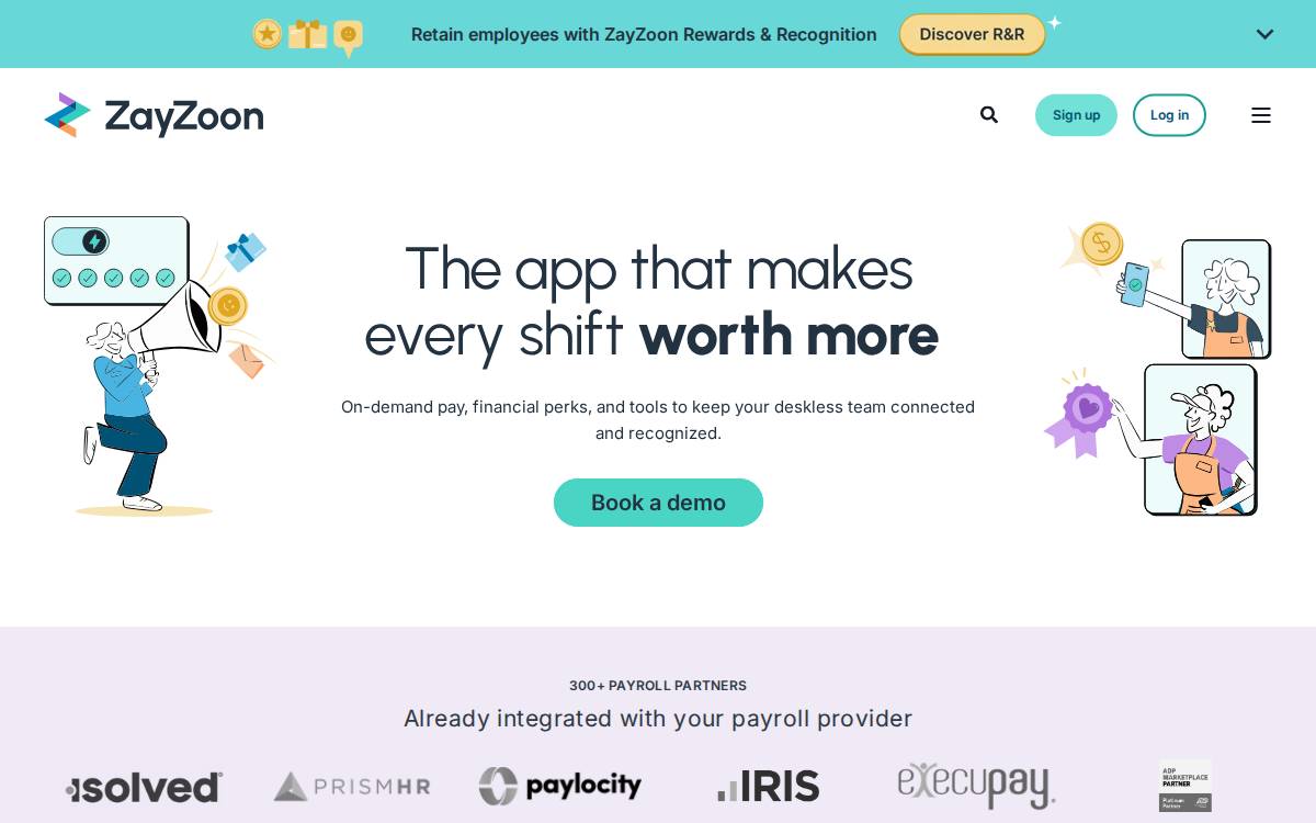 ZayZoon website preview