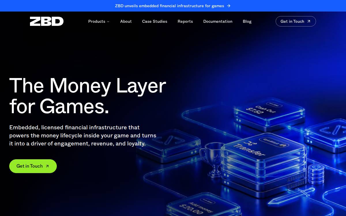 Zbd website preview