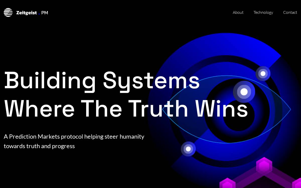 Zeitgeist website preview