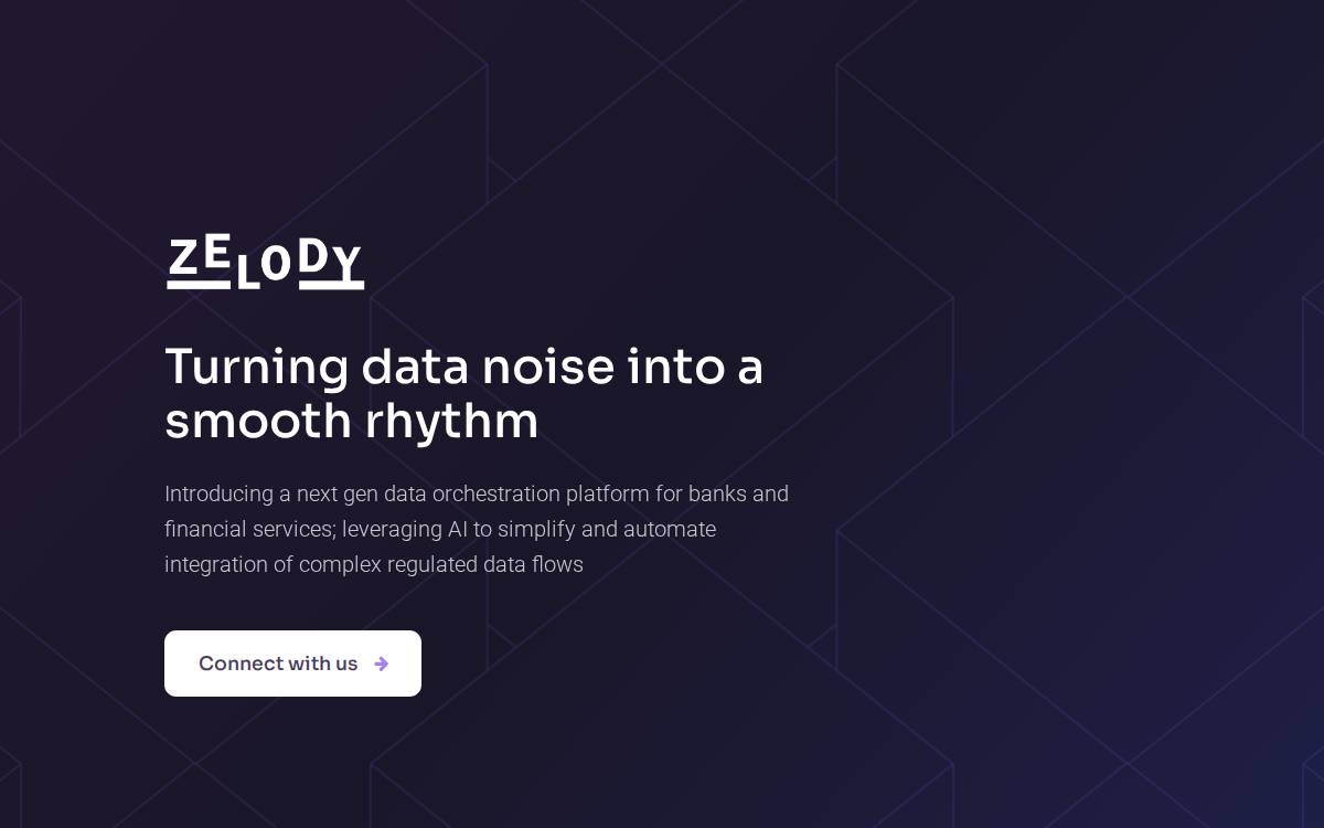 Zelody website preview