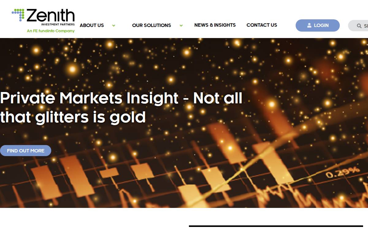 Zenithpartners website preview