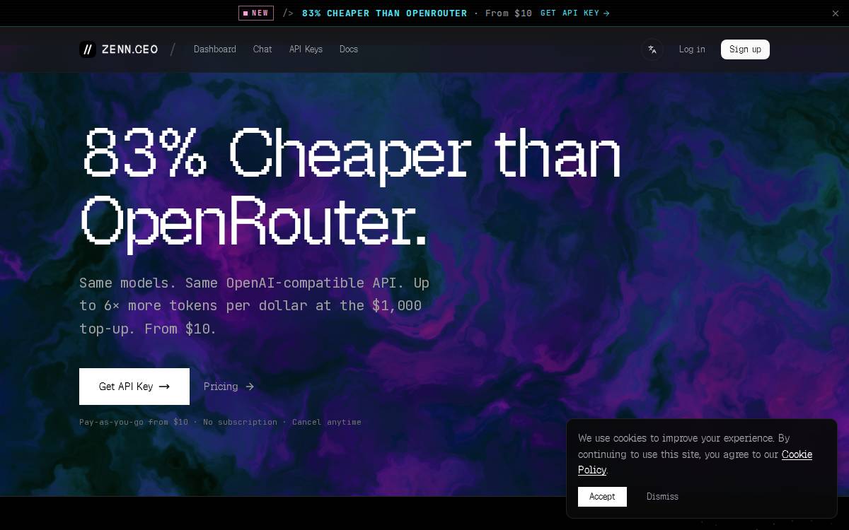 Zenn website preview