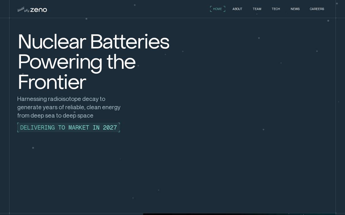 Zeno Power website preview