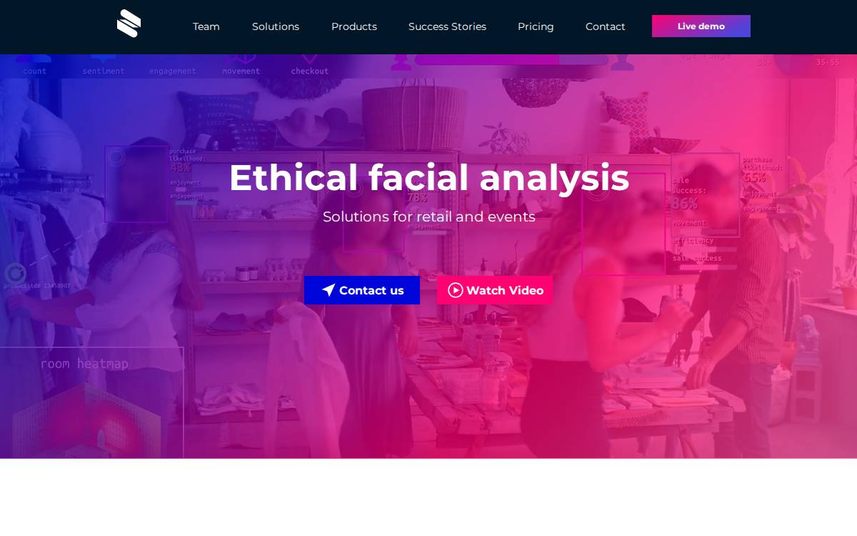 Zenus AI website preview