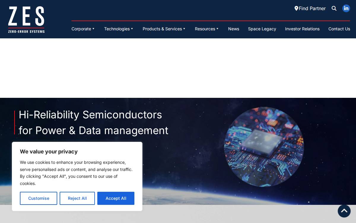 Zero Errorsystems website preview
