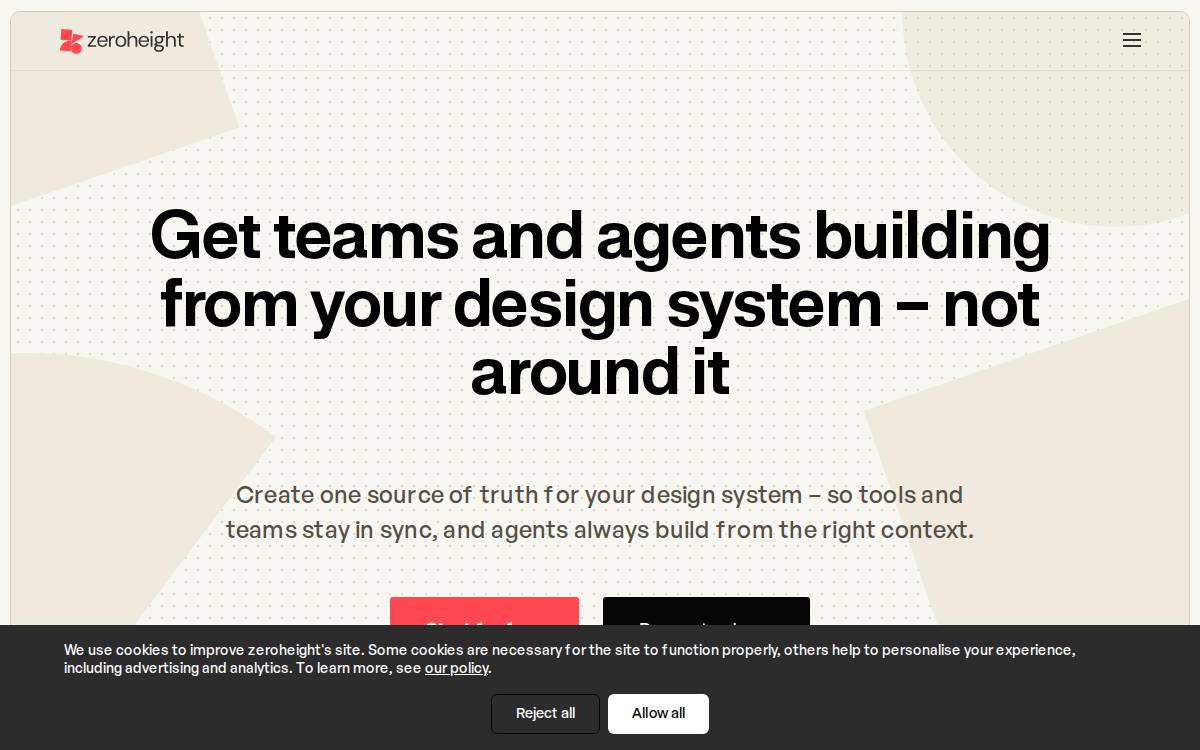 zeroheight website preview