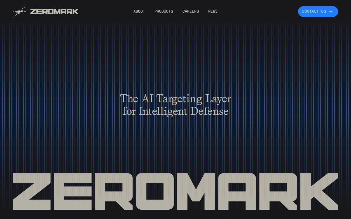 ZeroMark website preview