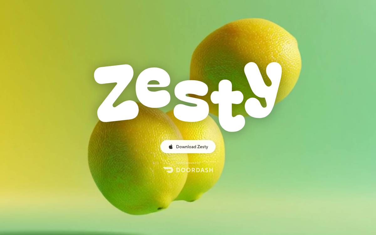 Zesty website preview