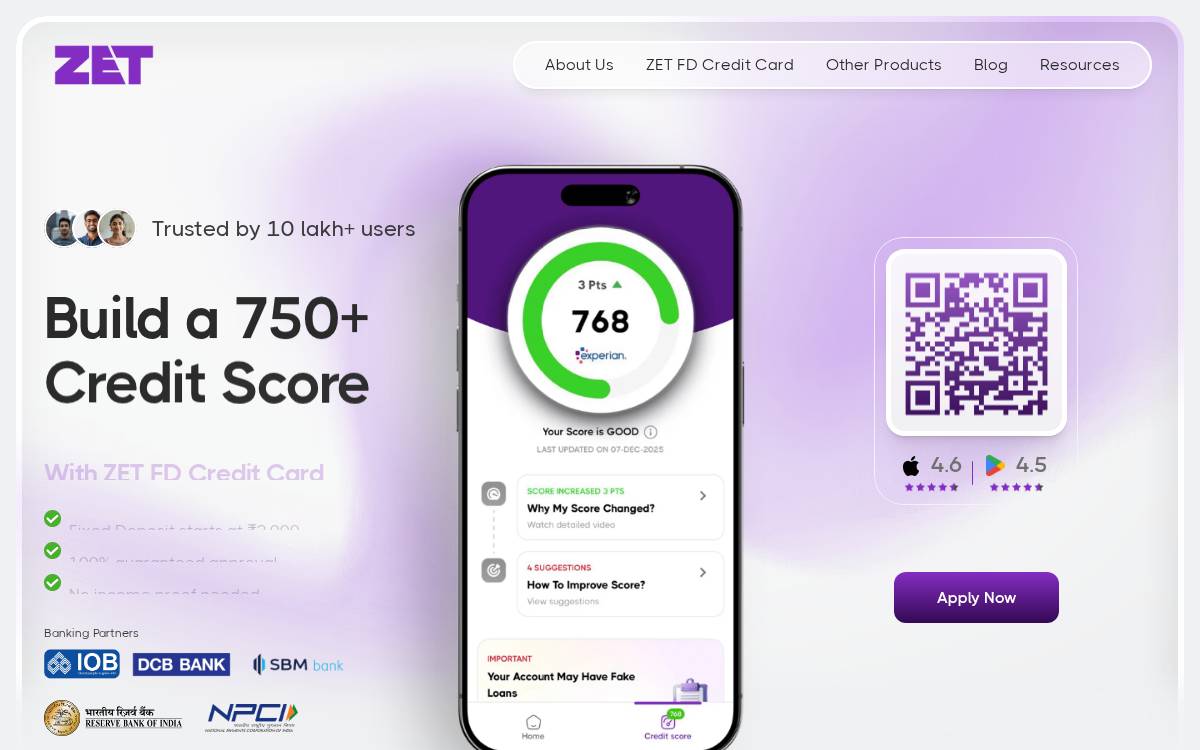 ZET website preview
