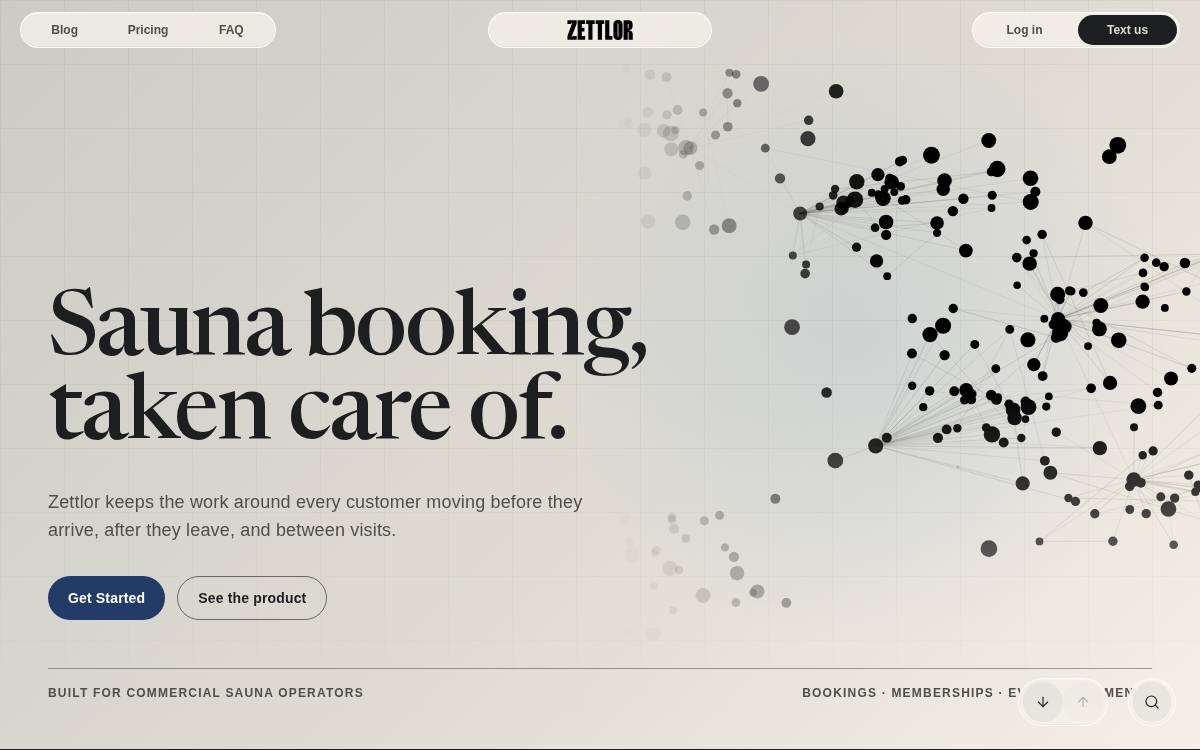 Zettlor website preview