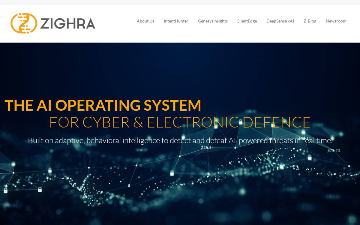 Zighra website preview