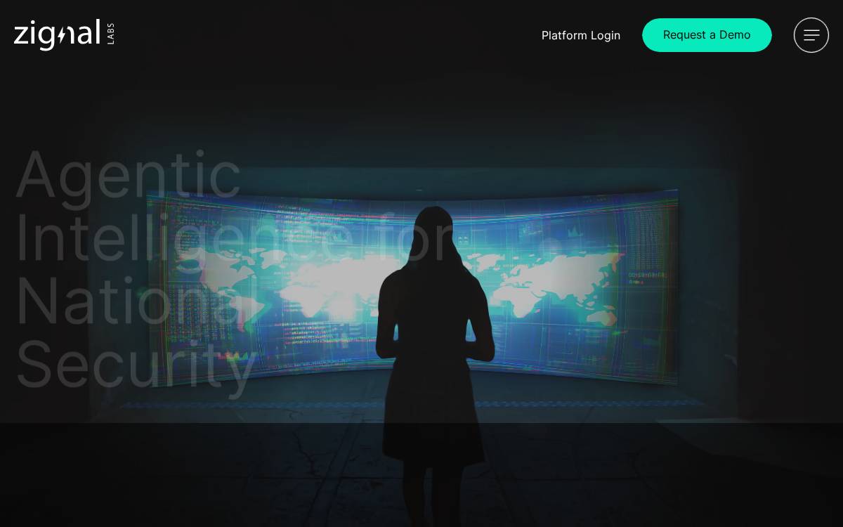 Zignal Labs, Inc. website preview