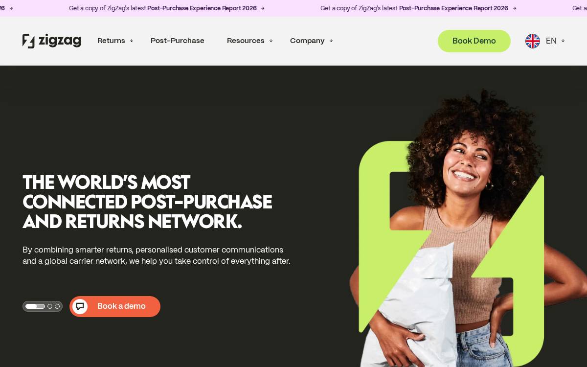 Zigzag website preview