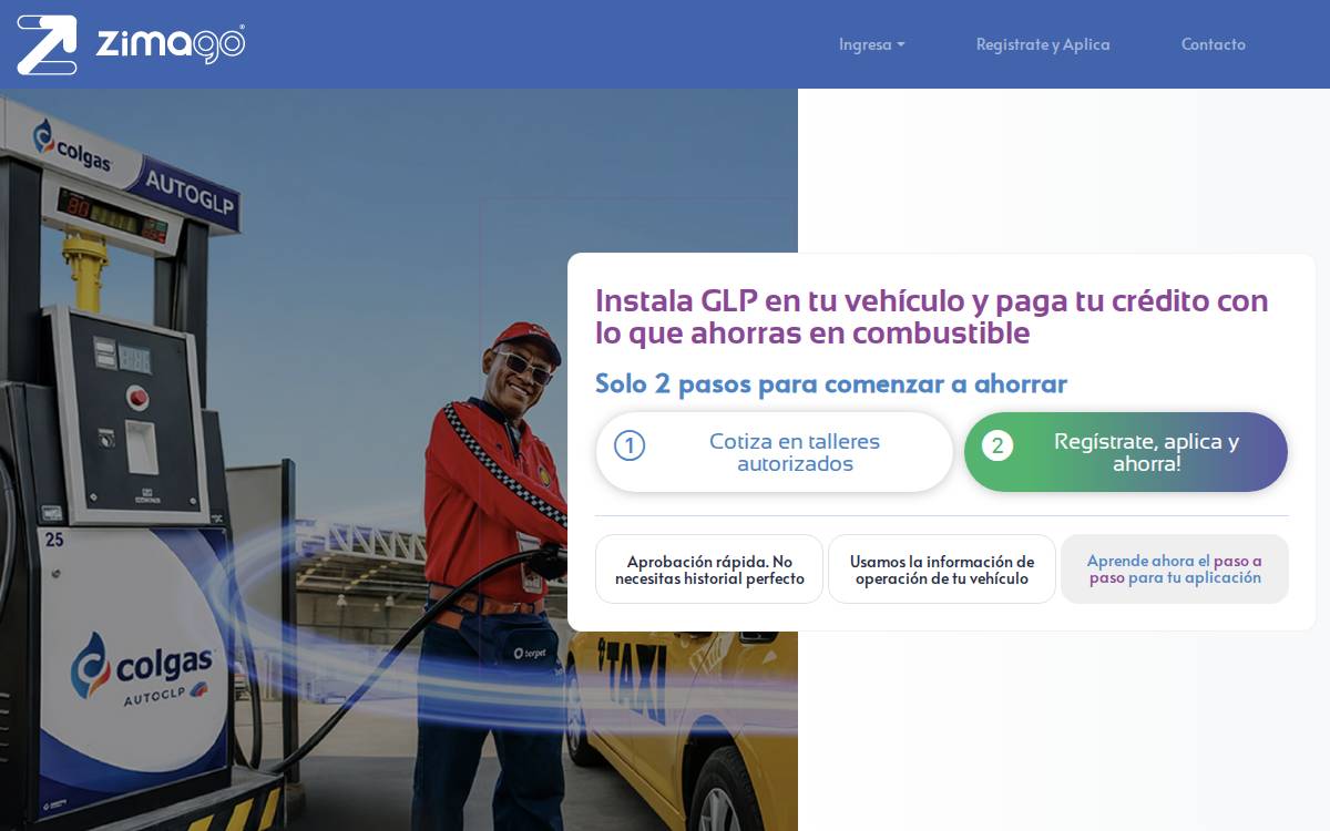 ZimaGo website preview