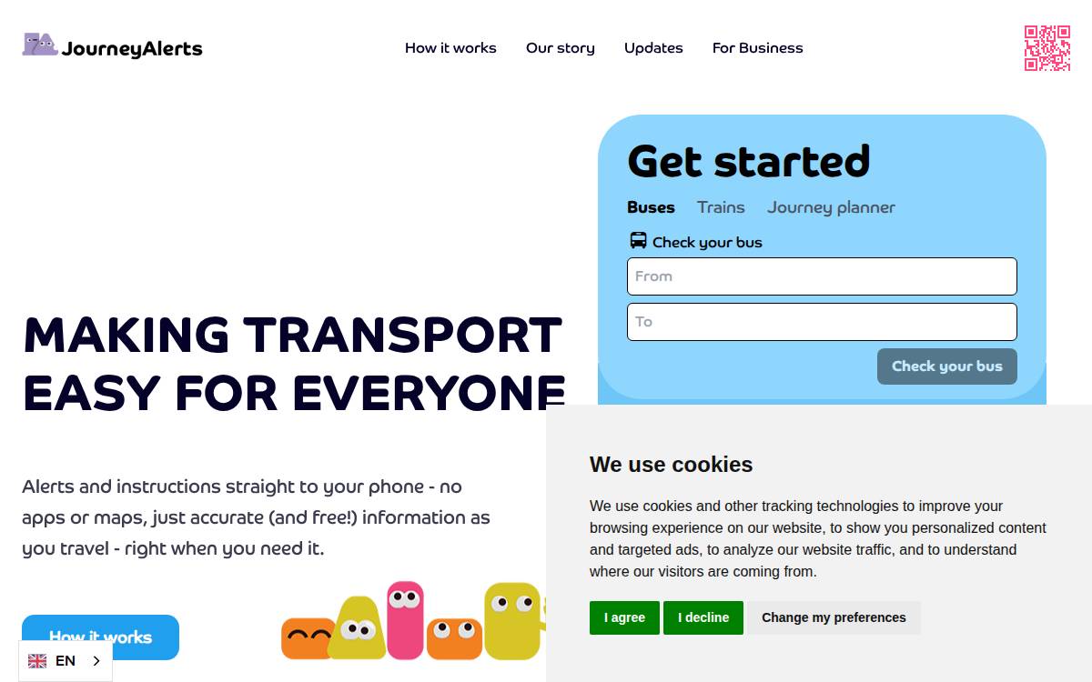Zipabout Seed website preview