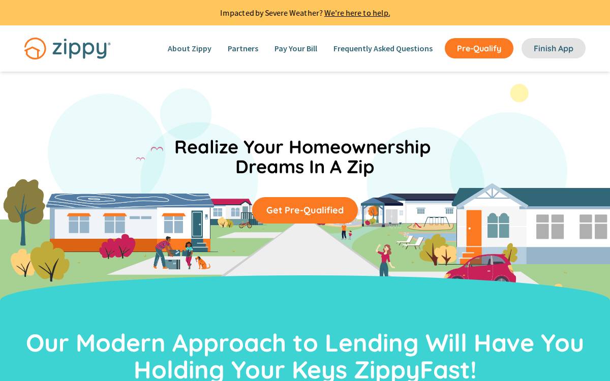 Zippymh website preview