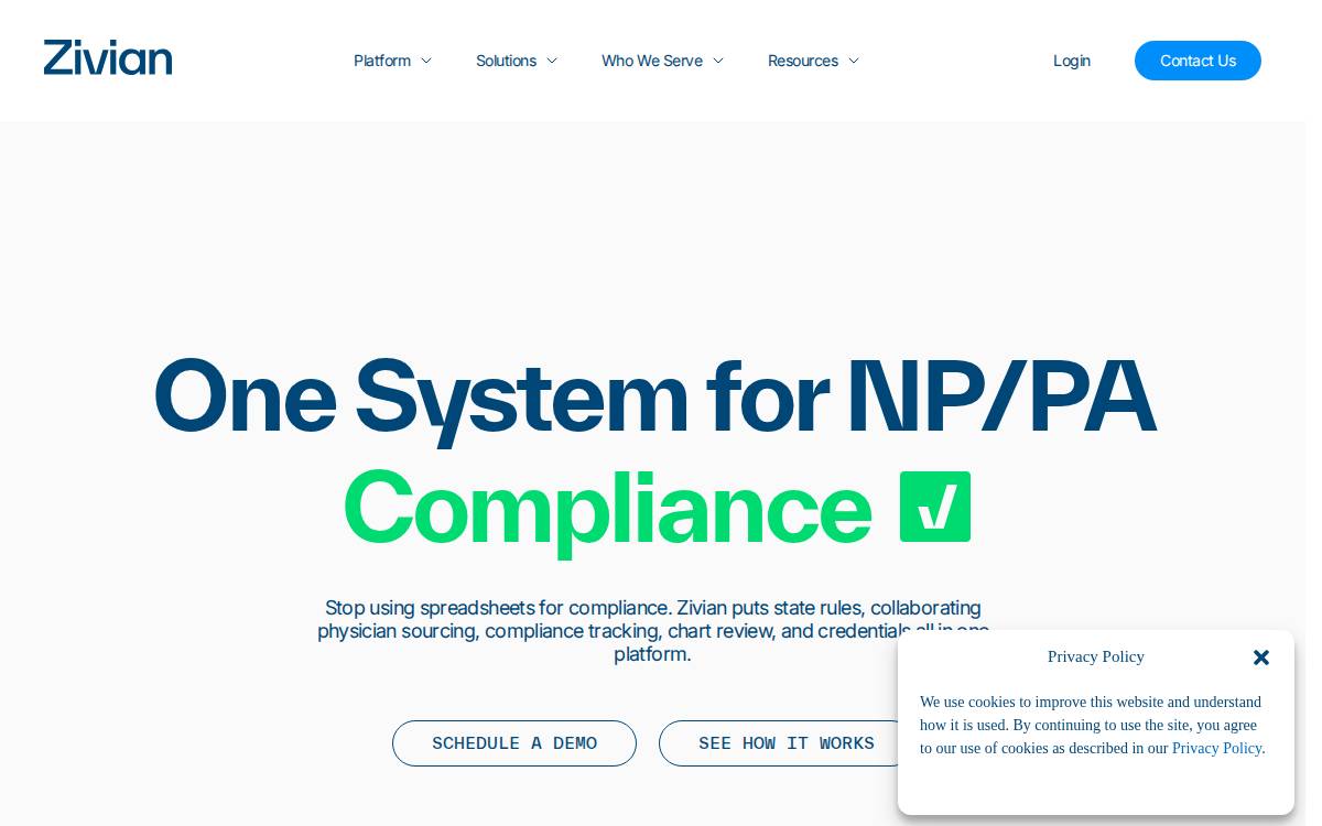 Zivian Health website preview