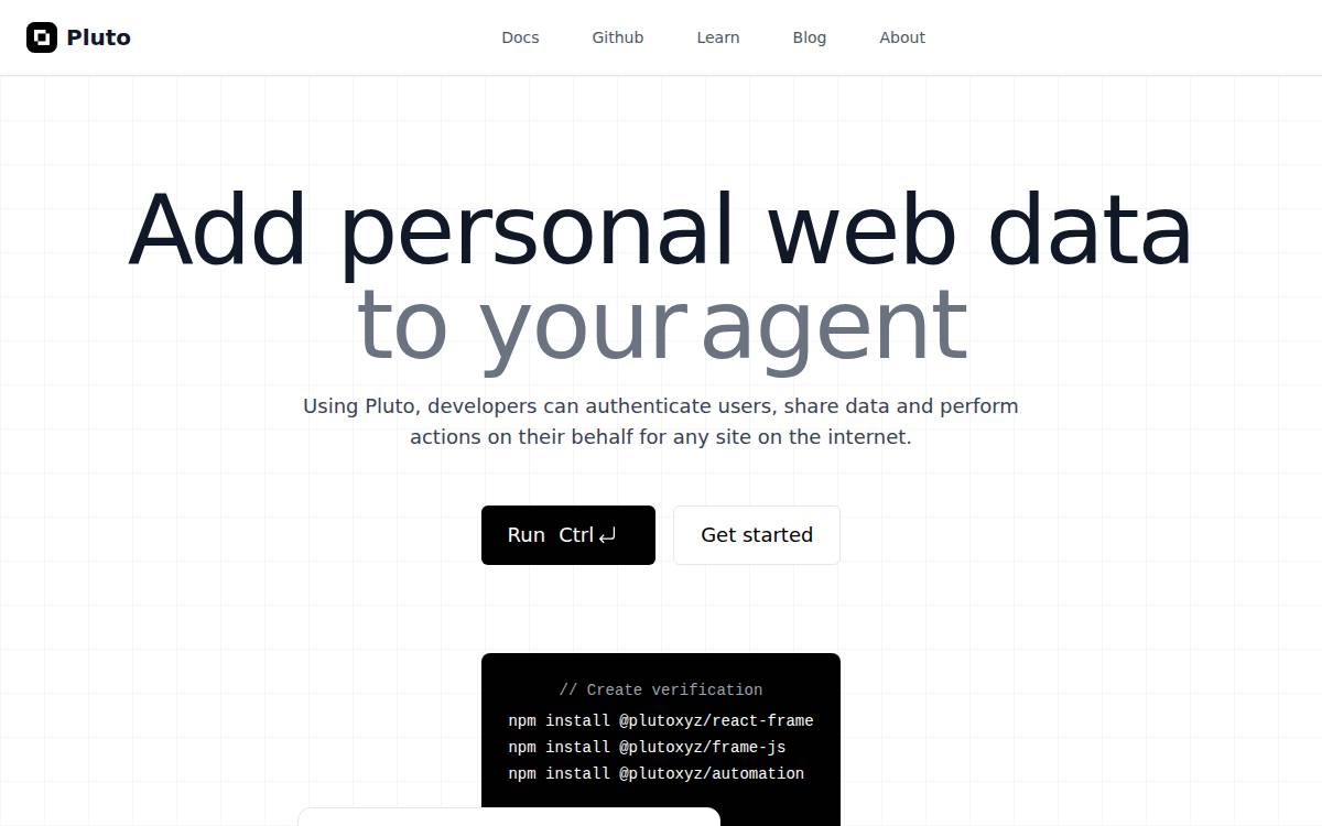 ZK website preview