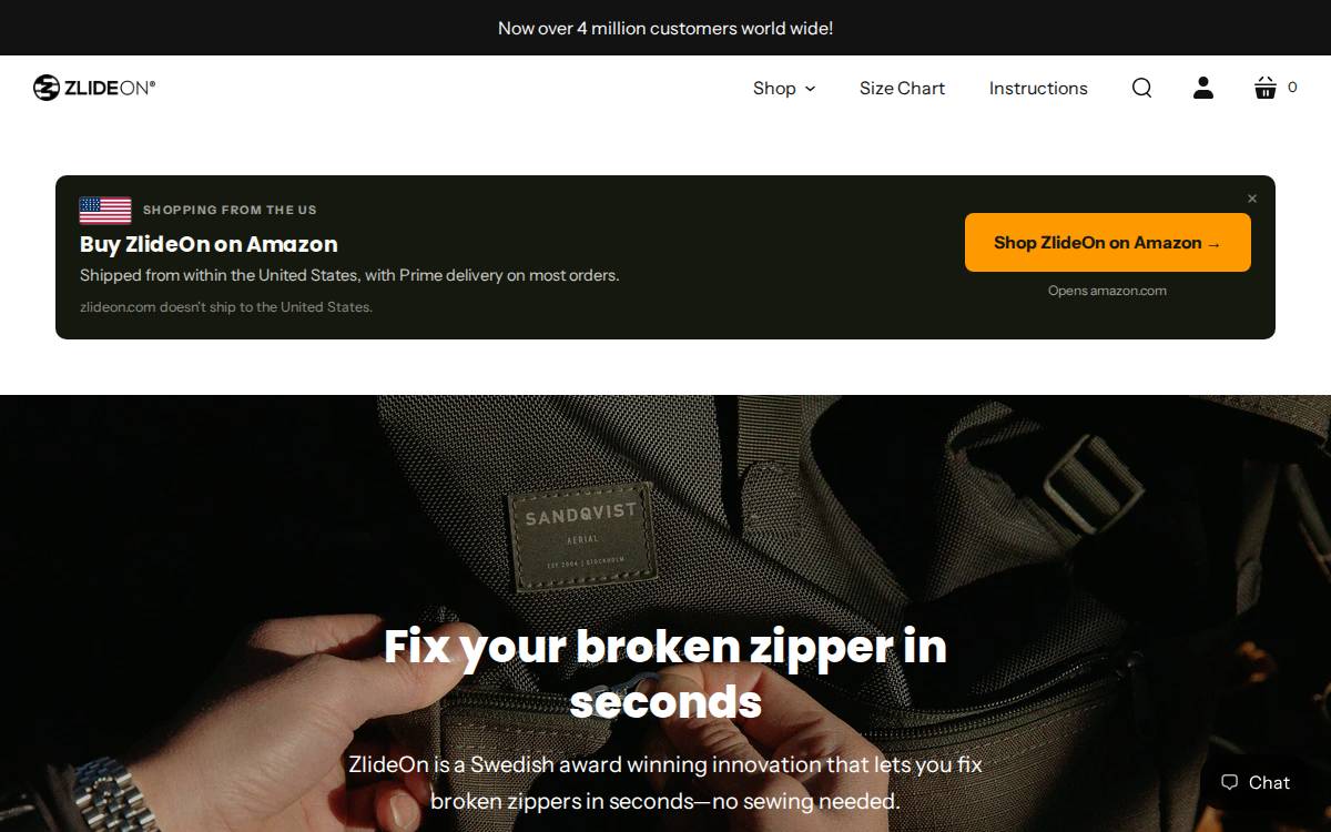 ZlideOn website preview