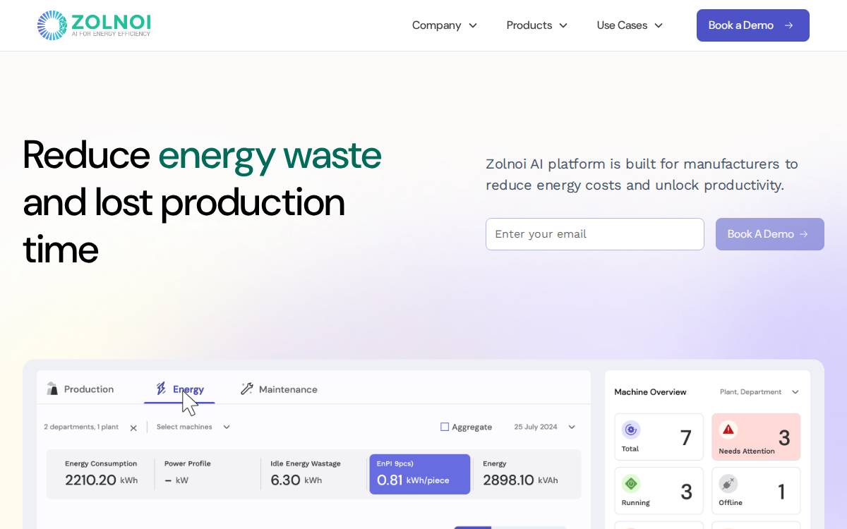 Zolnoi website preview