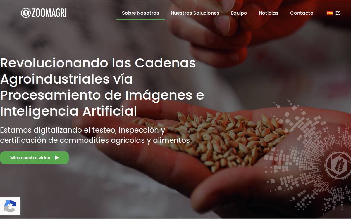 ZoomAgri website preview