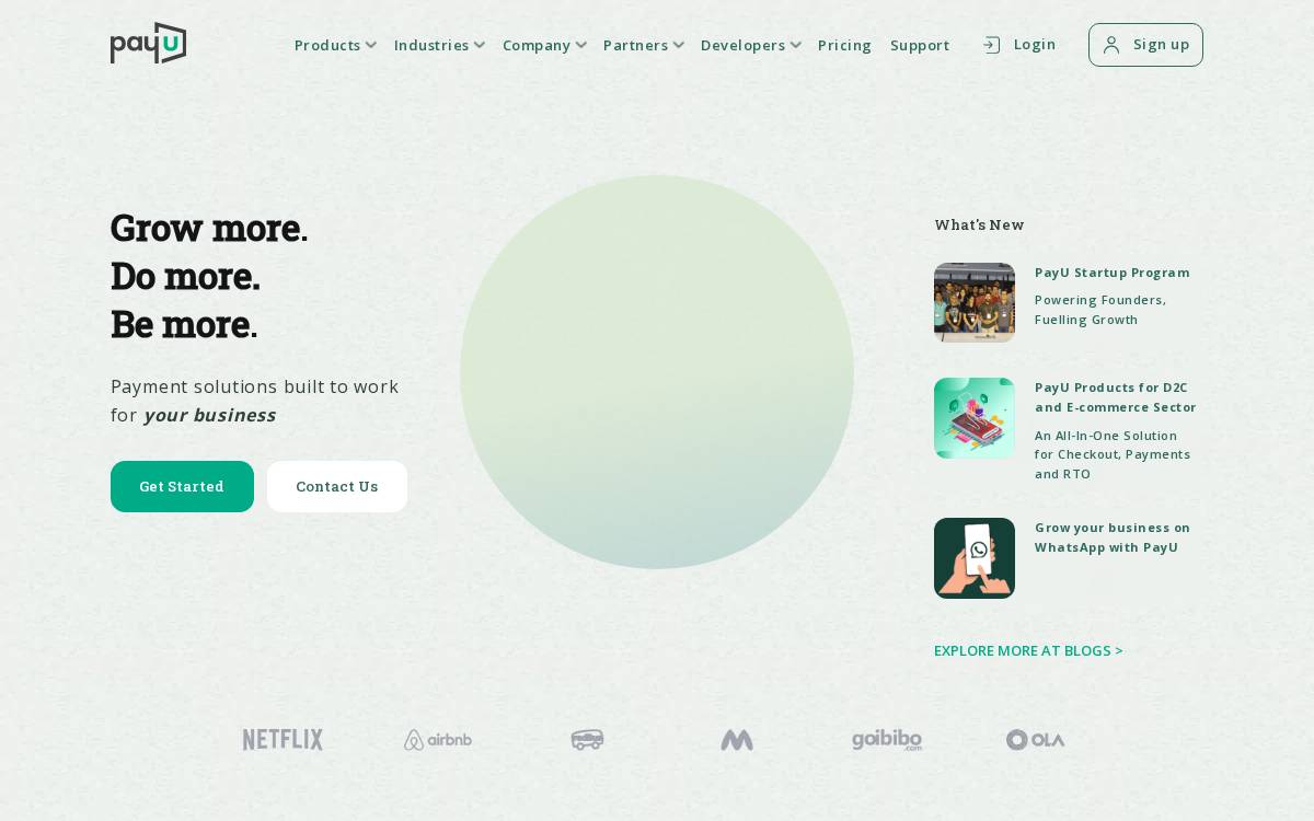Zooz website preview