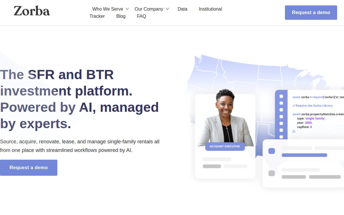 Zorba website preview