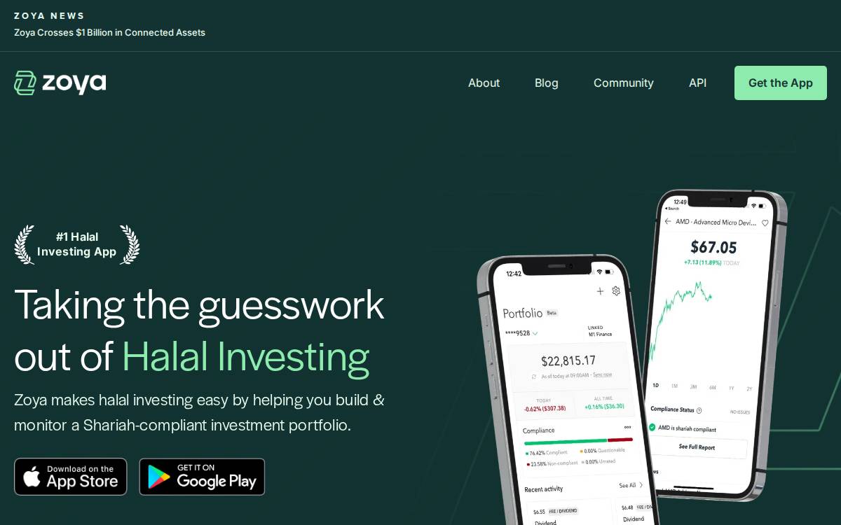 Zoya website preview
