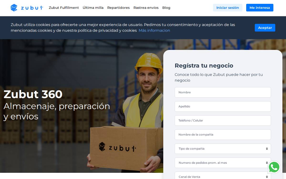 Zubut website preview