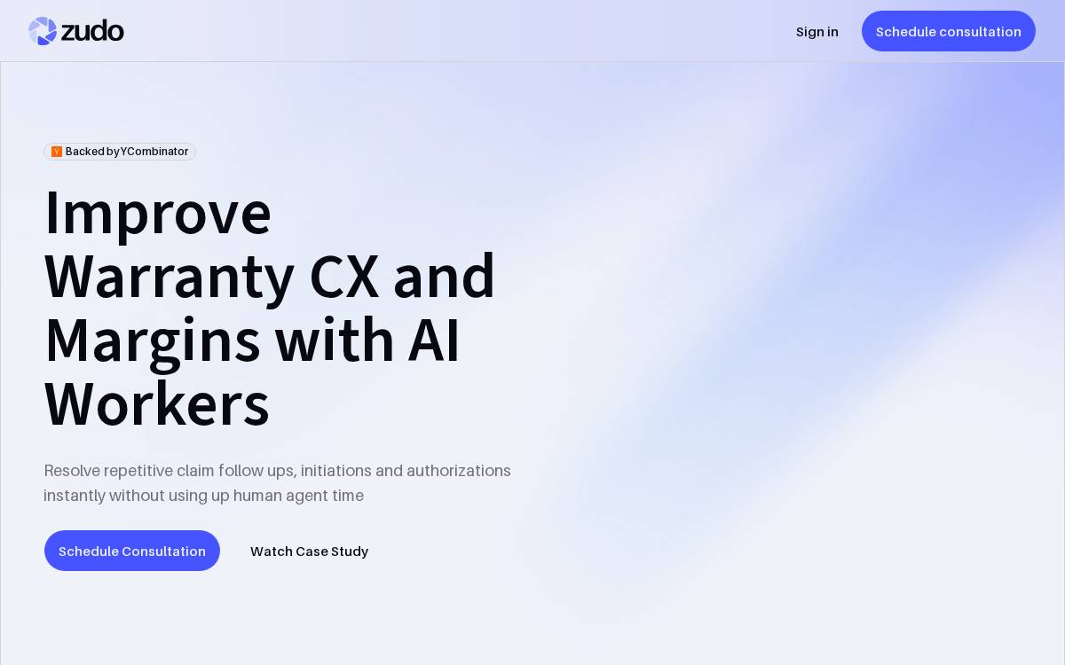 zudo.work website preview