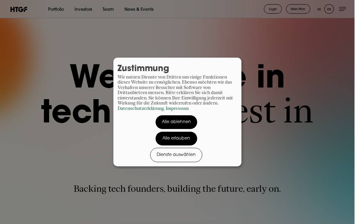 Zur Homepage website preview