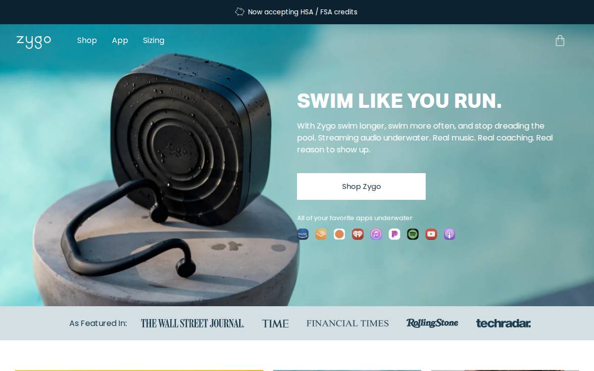 Zygo website preview