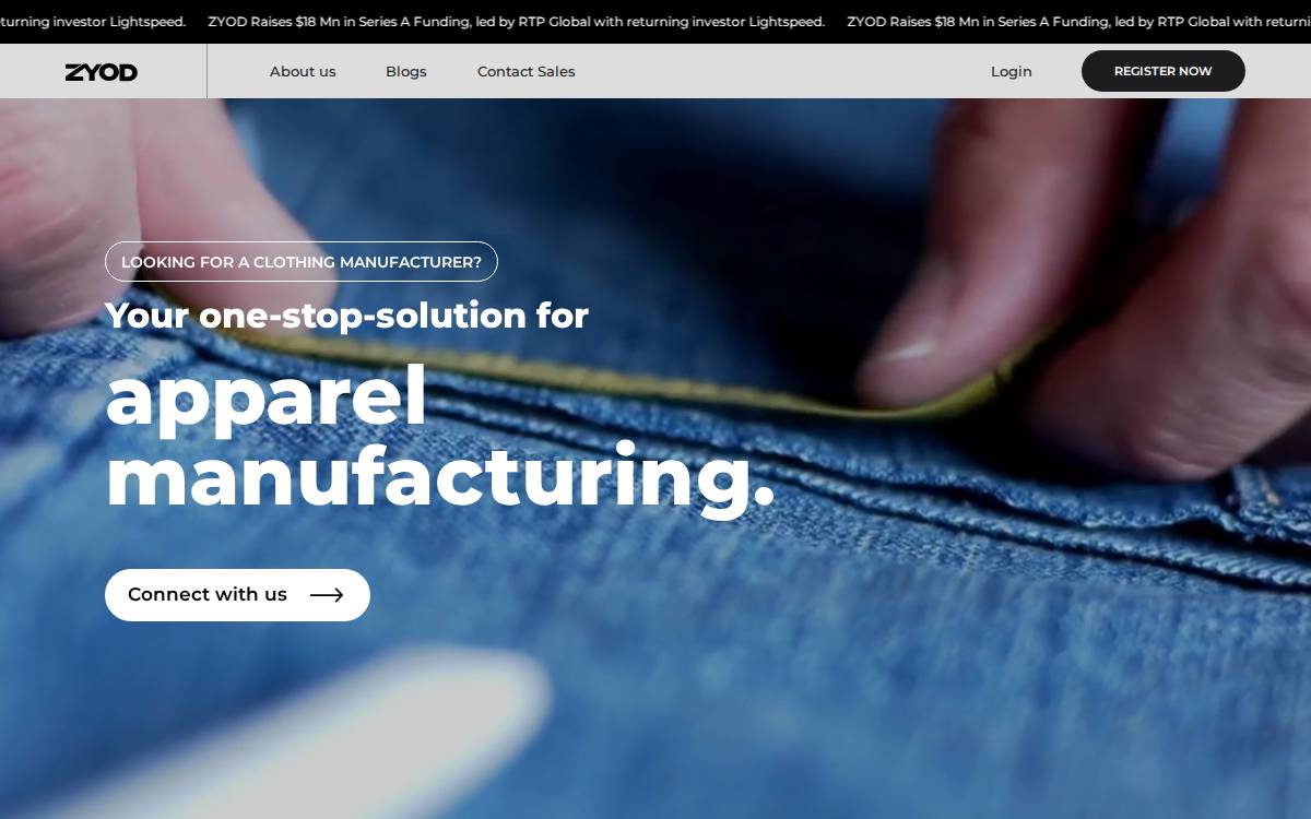 Zyod website preview