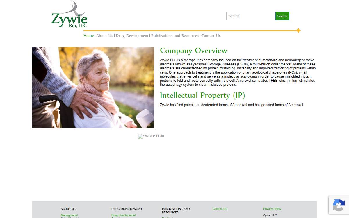 Zywie, LLC website preview