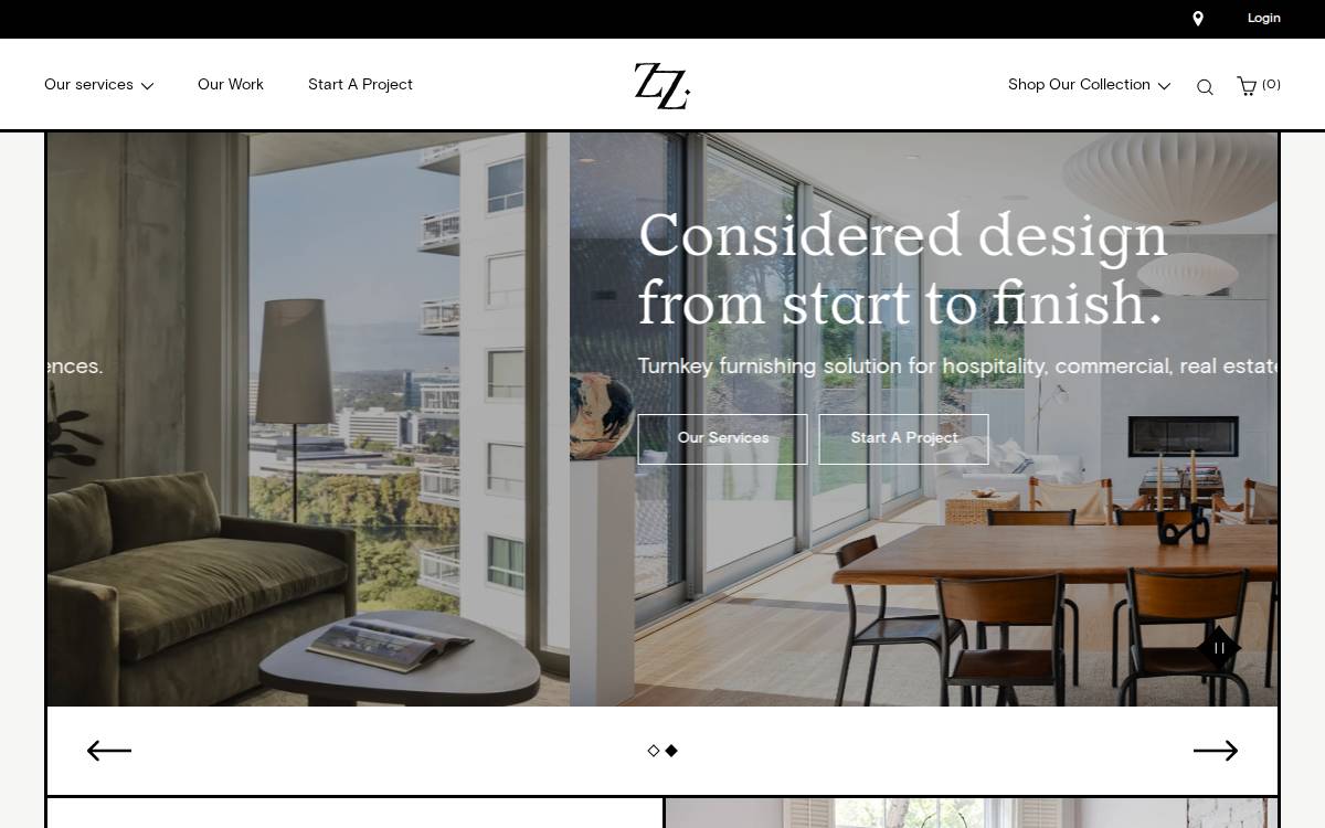 ZZ DRIGGS website preview